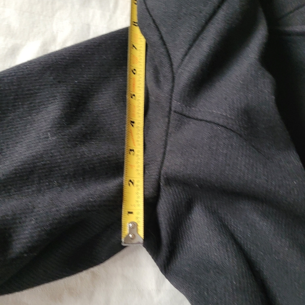 LIZ CLAIBORNE Elegant Black Double-Breasted Women's Coat - Picture 16 of 16